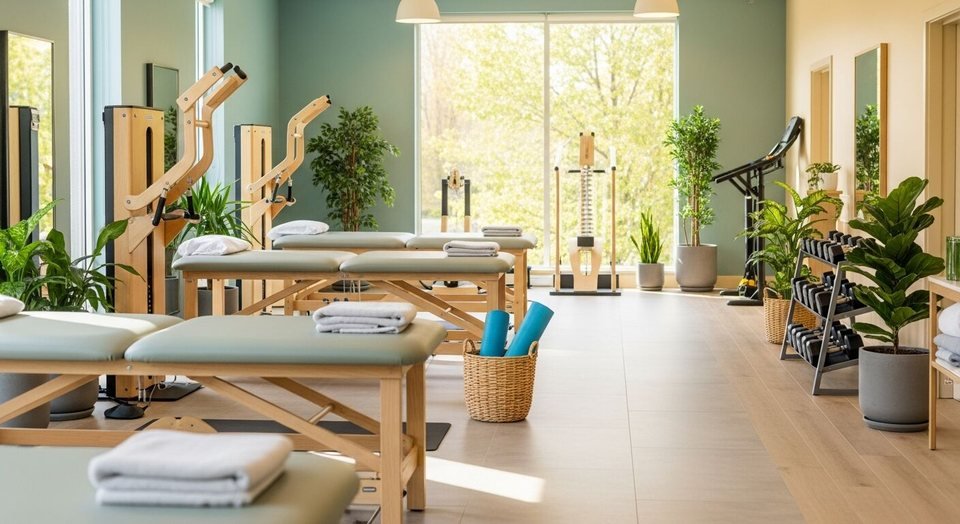The rehabilitation area at Trust Care Physiotherapy, north Edmonton